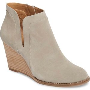 Lucky Brand Yabba wedge booties